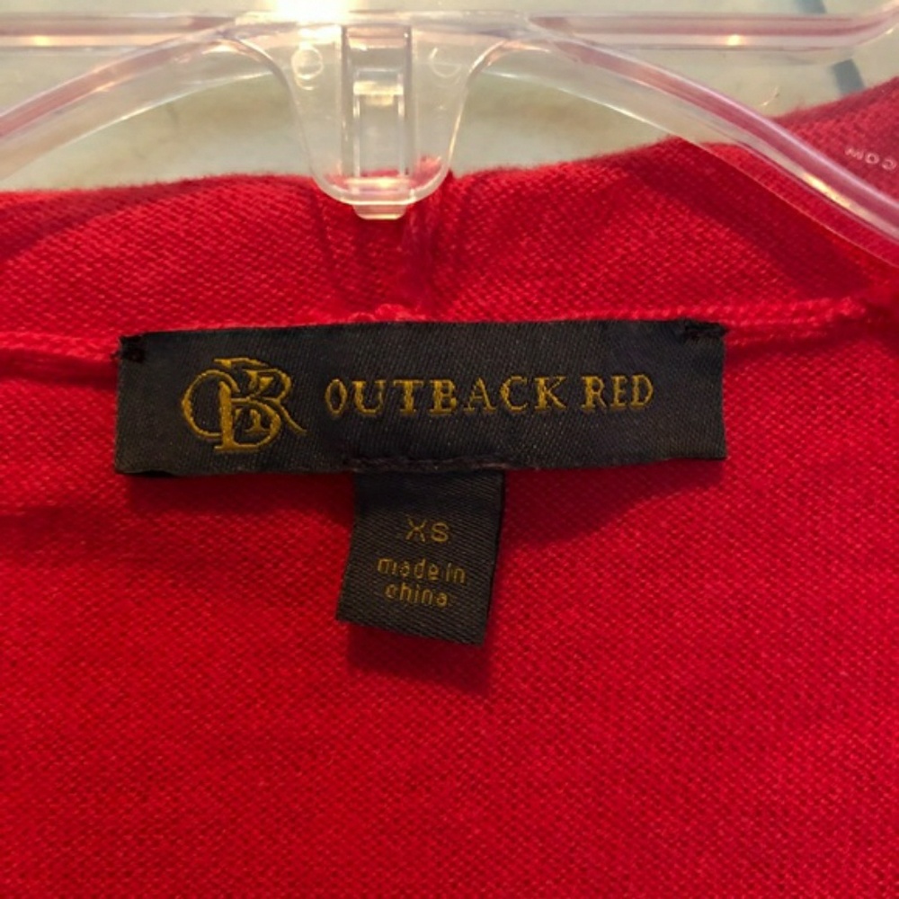 The Limited Outback Red Zip Light Hood Jacket - Picture 4 of 6